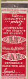 Matchbook Cover - Classified News Advertiser Los Angeles CA