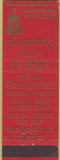 Matchbook Cover - Hotel Occidental Santa Rosa CA