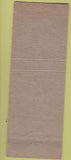 Matchbook Cover - Hotel Occidental Santa Rosa CA