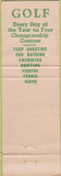Matchbook Cover - Del Monte Lodge Pebble Beach CA