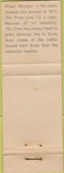 Matchbook Cover - Waiting for the Times Newspaper NY?