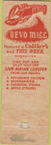 Matchbook Cover - Schneithorts Airport Restaurant St Louis MO