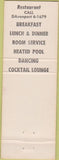 Matchbook Cover - El Rancho Hotel Palo Alto CA cowboy