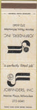 Matchbook Cover - Jobfinders Marine Plaza Milwaukee WI