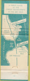 Matchbook Cover - The Spinnaker Restaurant Sausalito CA