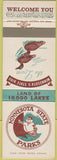 Matchbook Cover - Minnesota State Parks Loon MN