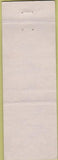 Matchbook Cover - Floral Arts Nursery North Plainfield NJ