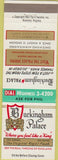 Matchbook Cover - Buckingham Palace Joke Spoof UK