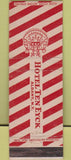 Matchbook Cover - Hotel Ten Eyck Albany NY WEAR