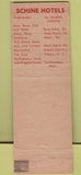 Matchbook Cover - Hotel Ten Eyck Albany NY WEAR
