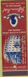Matchbook Cover - Jefferson Hotel Watkins Glen NY