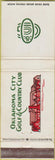 Matchbook Cover - Oklahoma City Golf  and  Country Club OK