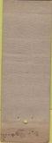 Matchbook Cover - Fine Arts Laundry Detroit MI