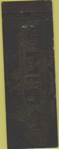 Matchbook Cover - Bivin Funeral Home Morrisonville IL
