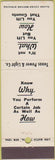 Matchbook Cover - Texas Light  and  Power Lifting TX