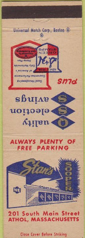 Matchbook Cover - Giant Food Grocery Store Jamestown VA