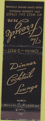 Matchbook Cover - The Fireside Inn Restaurant no town
