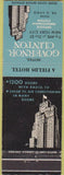 Matchbook Cover - Hotel Governor Clinton New York NY