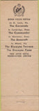 Matchbook Cover - Hotel Governor Clinton New York NY