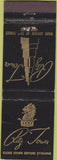 Matchbook Cover - Ritz Tower Hotel New York NY