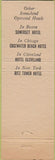 Matchbook Cover - Ritz Tower Hotel New York NY