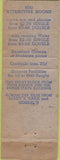 Matchbook Cover - Hotel Martinique Cafe New York NY