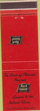 Matchbook Cover - Rock Island RR Railroad