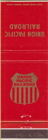 Matchbook Cover - Union Pacific Railroad UPRR