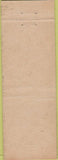 Matchbook Cover - Loufre Buffet New York City NY