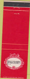 Matchbook Cover - Longchamps Restaurant New York City NY