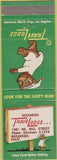 Matchbook Cover - Travel Lodge Oceanside CA motel