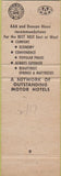 Matchbook Cover - Travel Lodge Oceanside CA motel