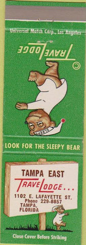 Matchbook Cover - Travel Lodge Tampa FL motel