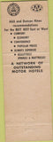Matchbook Cover - Travel Lodge Berkeley CA motel