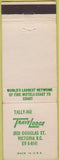 Matchbook Cover - Travel Lodge Victoria BC Canada motel