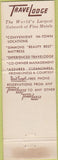 Matchbook Cover - Travel Lodge Motel no town