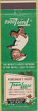 Matchbook Cover - Travel Lodge San Francisco CA Columbus