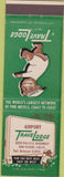 Matchbook Cover - Travel Lodge San Diego CA Pacific Hwy