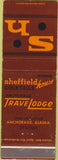 Matchbook Cover - Travel Lodge Anchorage AL Barlow motel