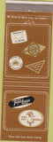 Matchbook Cover - Travel Lodge No Town Brown motel
