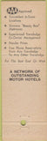 Matchbook Cover - Travel Lodge Modesto CA Needham