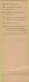 Matchbook Cover - Travel Lodge Motel Point Loma San Diego CA