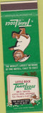 Matchbook Cover - Travel Lodge Motel Little Rock AR