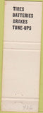 Matchbook Cover - Lephart Tire  and  Auto Center Somerset PA