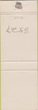 Matchbook Cover - San Lorenzo Glass  and  Windows CA