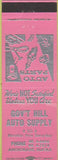 Matchbook Cover - Government Hill Auto Anchorage AK Pink