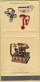 Matchbook Cover - GTE General Telephone WEAR phones 30 Strike