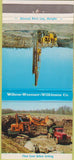 Matchbook Cover - Wilson Weesner Tractors Nashville TN Knoxville 30 Strike