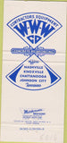 Matchbook Cover - Wilson Weesner Tractors Nashville TN Knoxville 30 Strike
