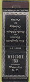 Matchbook Cover - Welcome Inn Watervliet NY